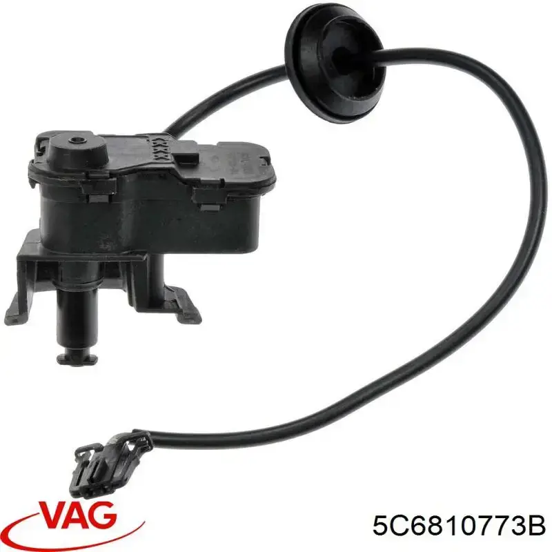 Замок відкривання лючка бензобаку 5C6810773B VAG