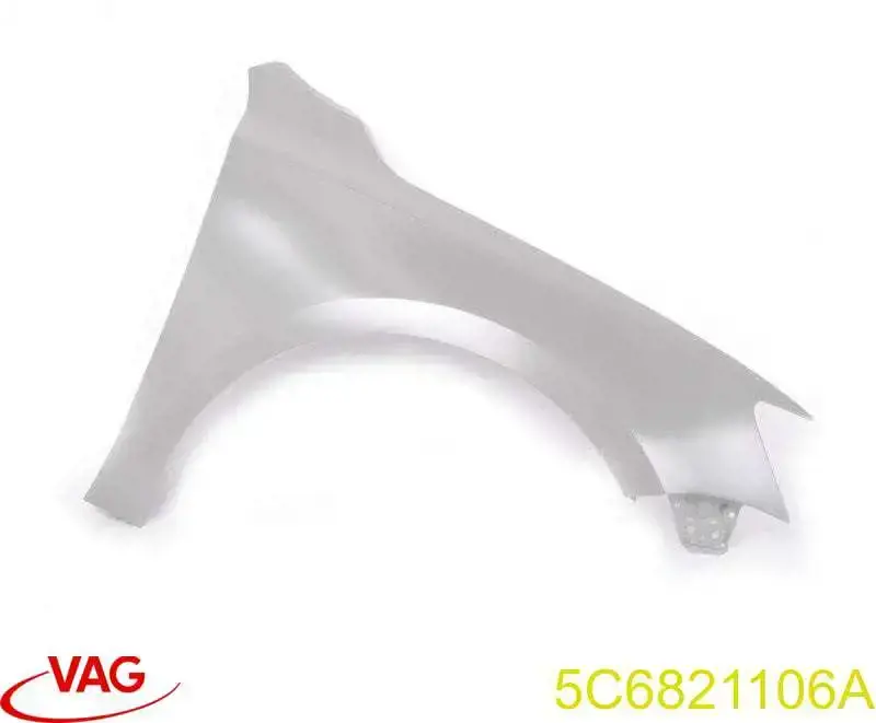 5C6821106A VAG Крило переднє праве