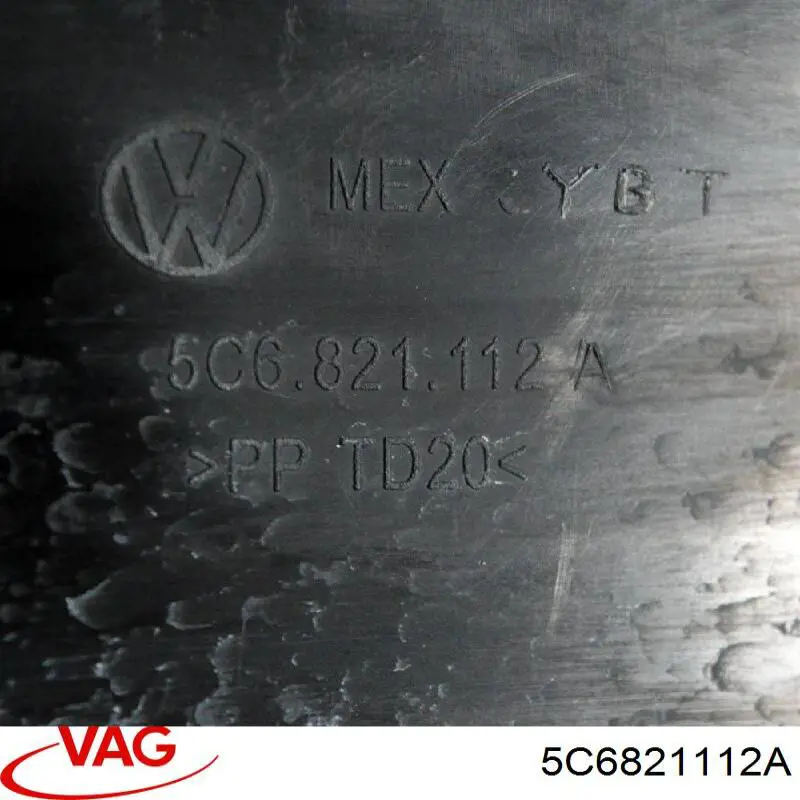 Ущільнювач крила VAG 5C6821112A