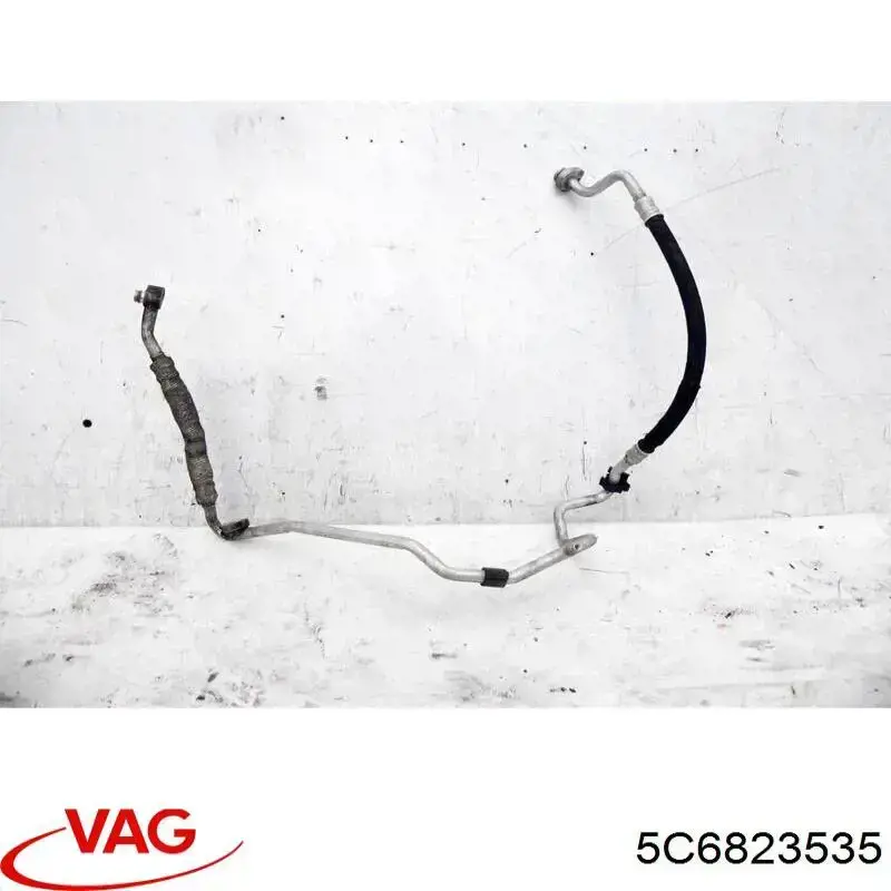 Трос відкриття капота, задній 5C6823535 VAG