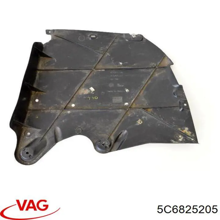 5C6825205 VAG Захист днища, задній лівий