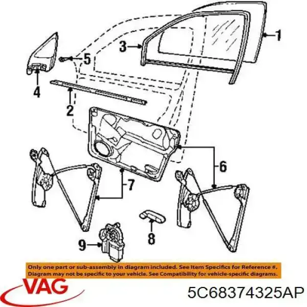 5C68374325AP VAG 