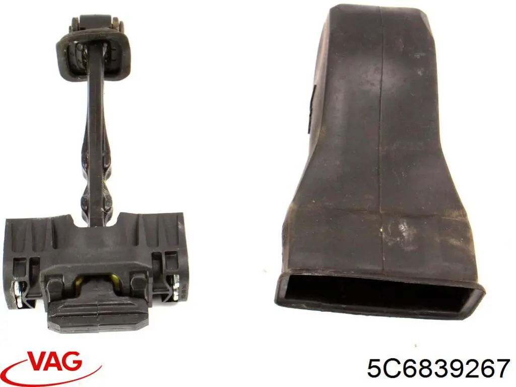 Обмежувач відкриття дверей, задній VAG 5C6839267 ціна, від 4.44 USD