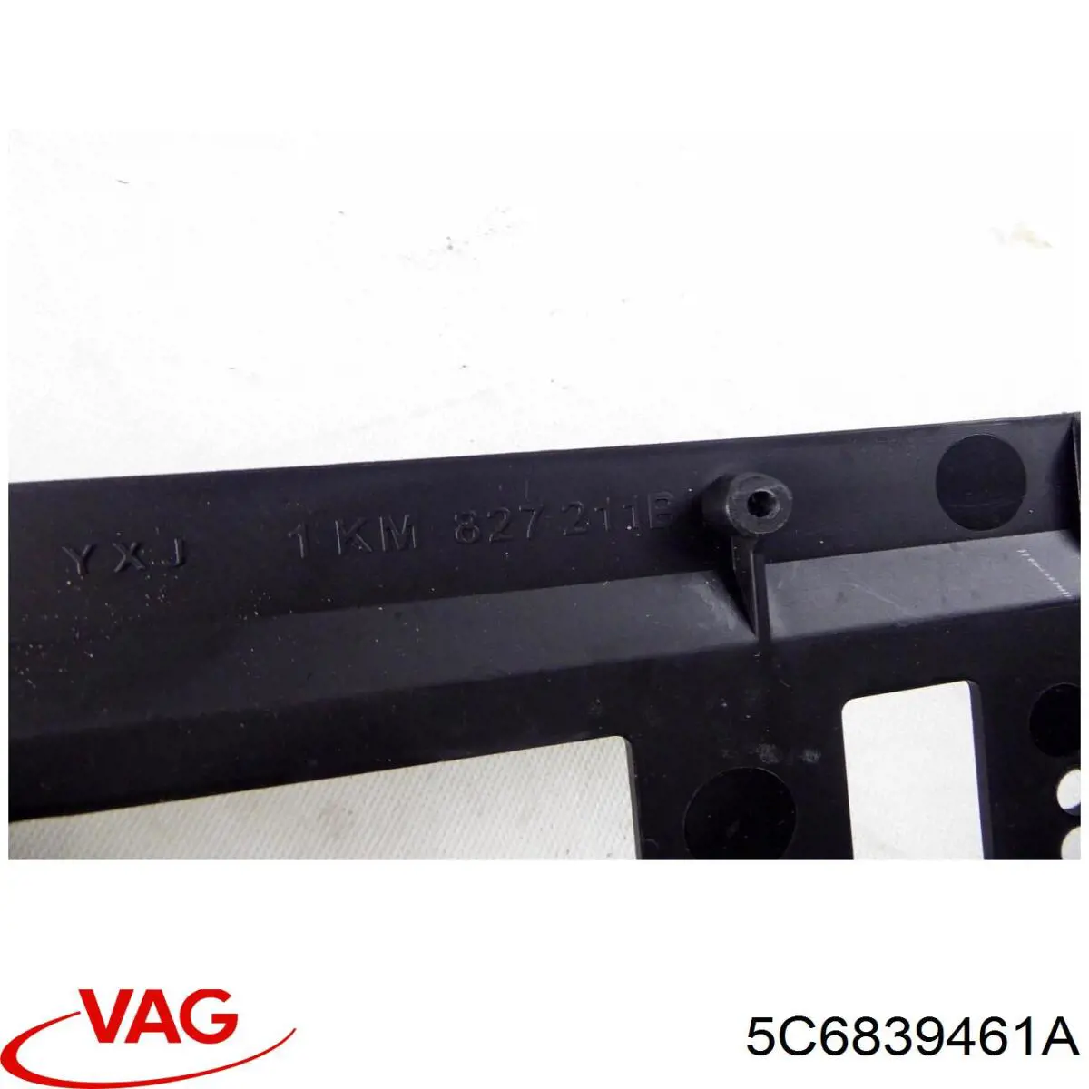 Механізм склопідіймача двері задньої, лівої 5C6839461A VAG