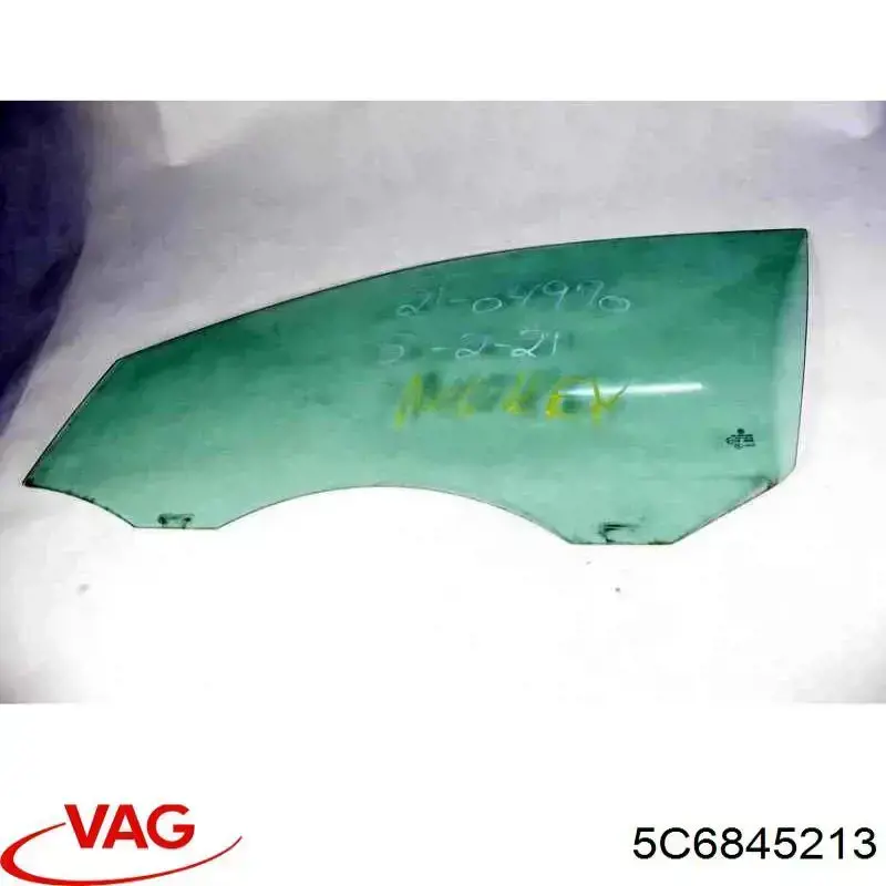 5C6845213 VAG Кватирка дверей трикутник, задньої, лівої