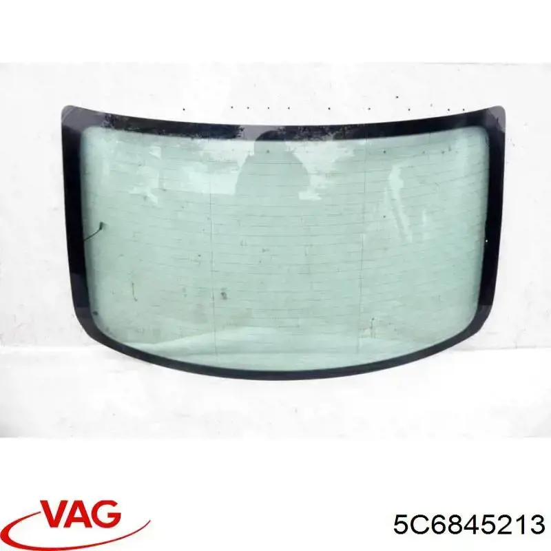 Скло-кватирка двері, задній, лівою VAG 5C6845213 ціна, від 6.35 USD