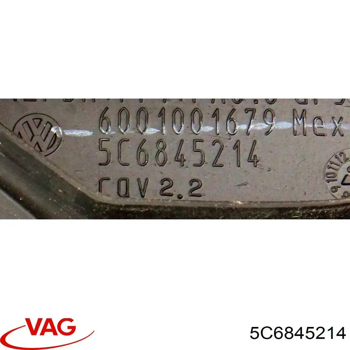 Купити 5C6845214 VAG Кватирка двері трикутник, задня, права