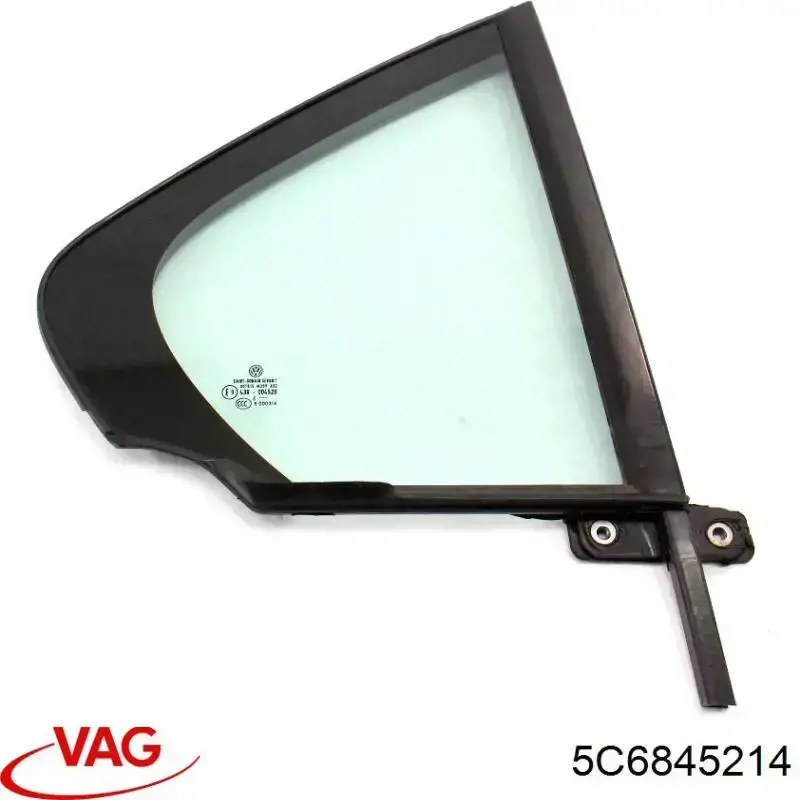 5C6845214 VAG Скло кутове дверей задніх