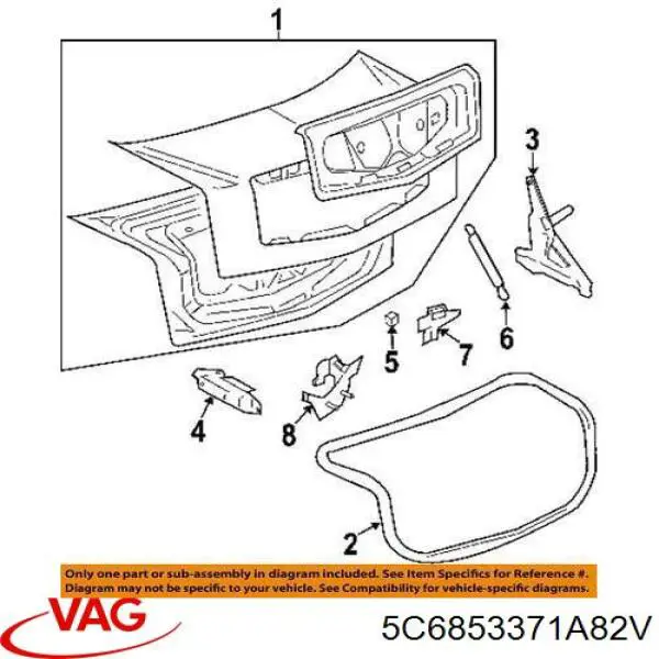 5C6853371A82V VAG 