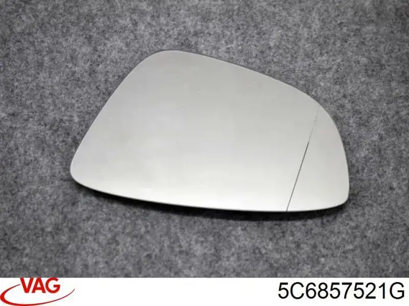 Скло дзеркала заднього виду, лівого VAG 5C6857521G ціна, від 61.41 USD