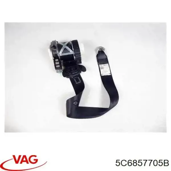 Пасок безпеки передній лівий VAG 5C6857705B ціна, від 225.73 USD