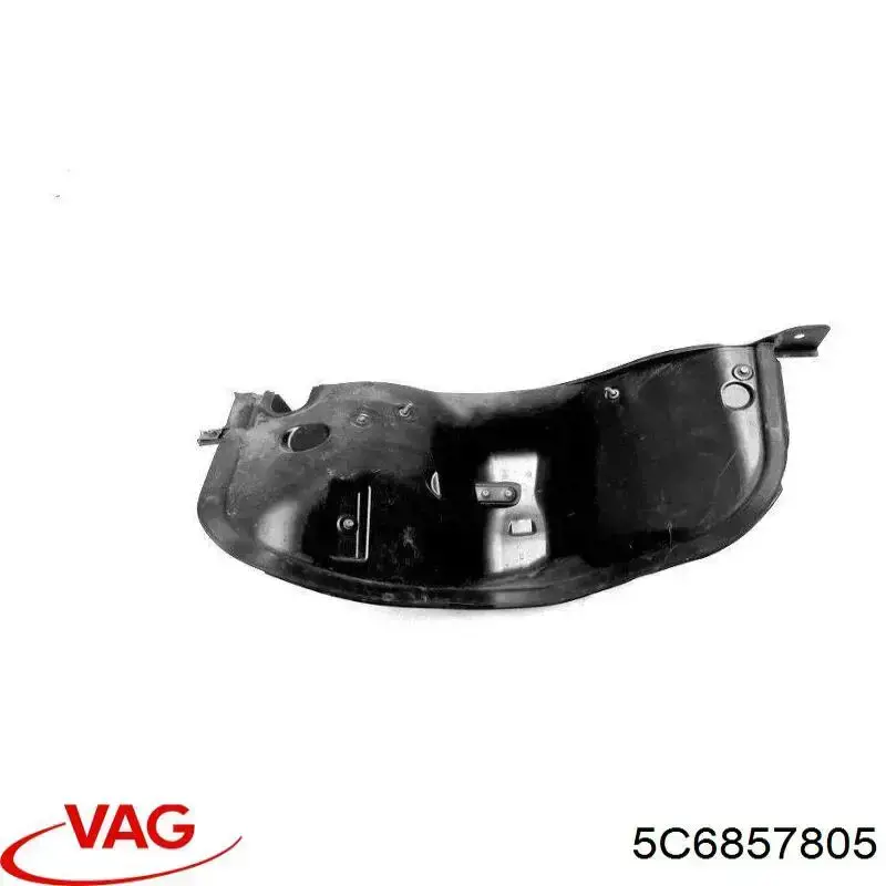 5C6857805 VAG Пасок безпеки задній лівий