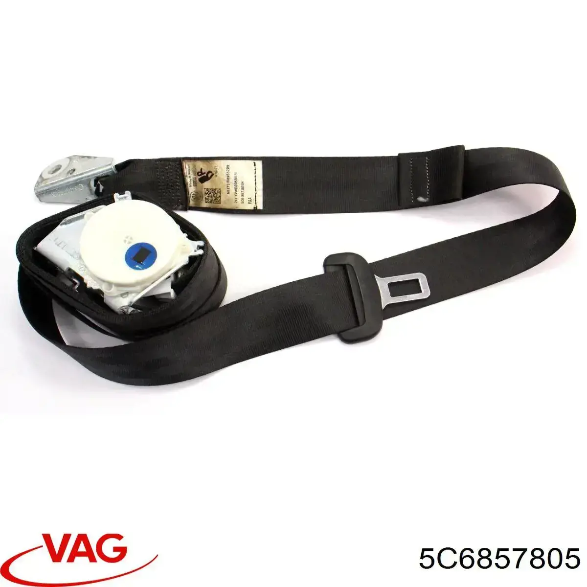 Пасок безпеки задній лівий VAG 5C6857805 ціна, від 6.59 USD