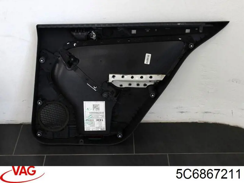 5C6867211 VAG Карта дверей правих задніх