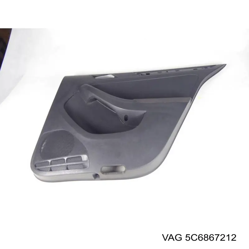 Внутрішня обшивка правих задніх дверей VAG 5C6867212 ціна, від 22.55 USD