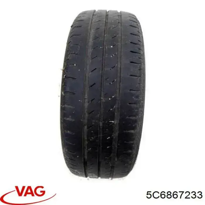 5C6867233 VAG Обшивка стійки кузова внутрішня, передня ліва