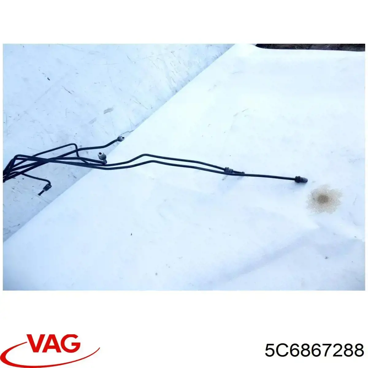 Обшивка стійки кузова внутрішня, задня права VAG 5C6867288
