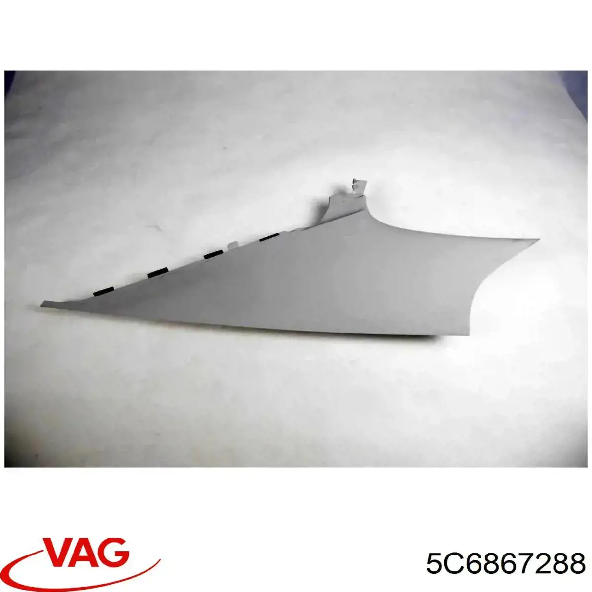 5C6867288 VAG Обшивка стійки кузова внутрішня, задня права