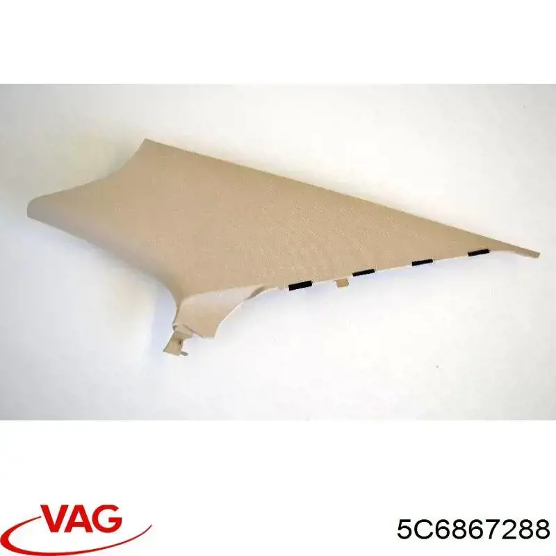 Купити 5C6867288 VAG Обшивка стійки кузова внутрішня, задня права