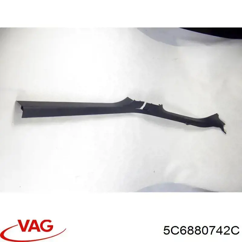 Подушка безпеки, збоку, права, AIRBAG 5C6880742C VAG