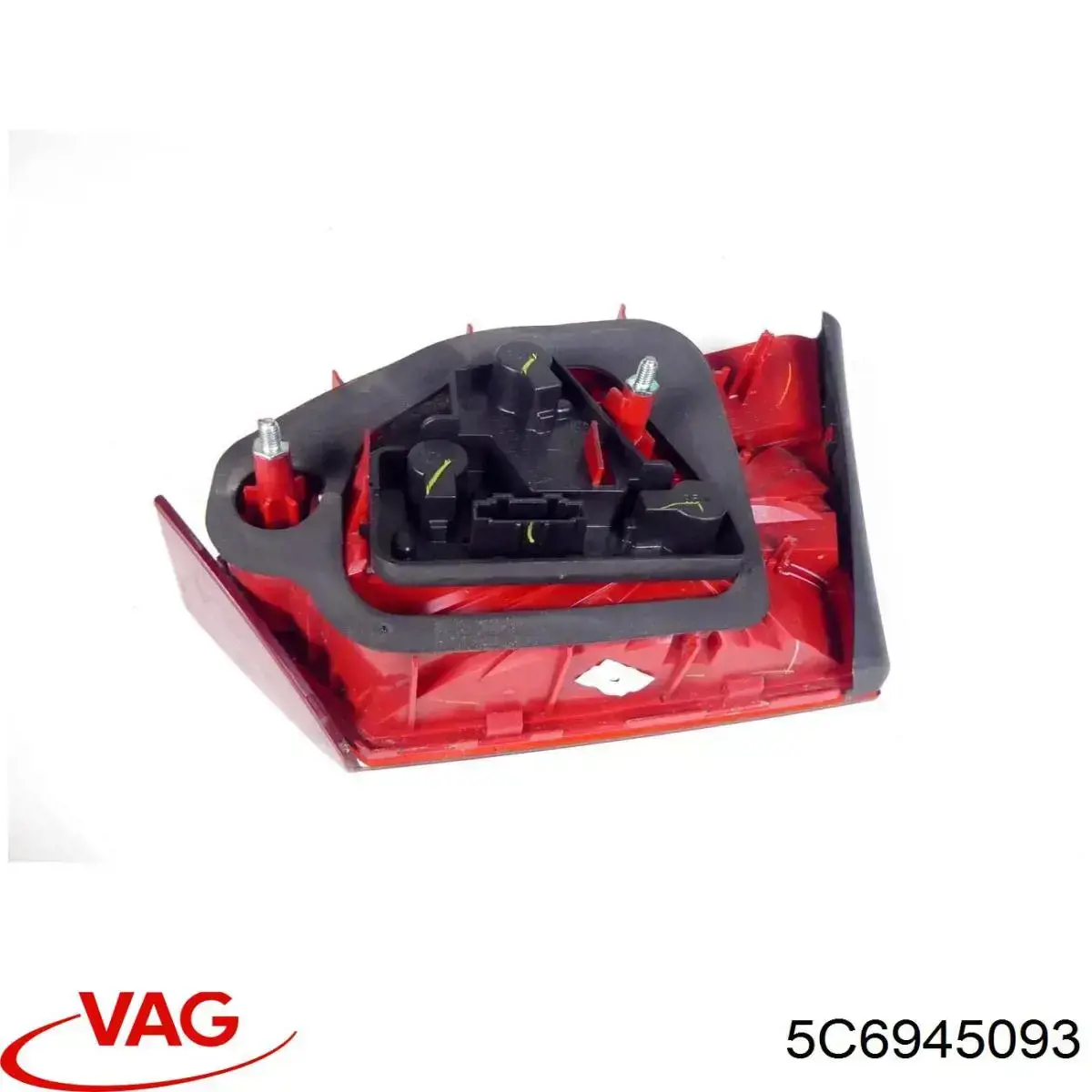 Ліхтар задній лівий, внутрішній 5C6945093 VAG