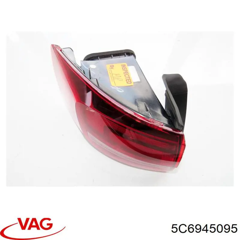 Задня ліва зовнішня фара VAG 5C6945095 ціна, від 51.50 USD