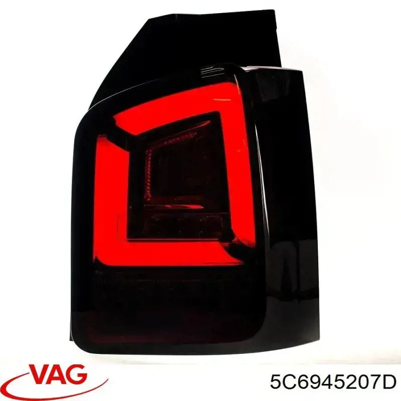 Задня ліва зовнішня фара VAG 5C6945207D ціна, від 51.48 USD