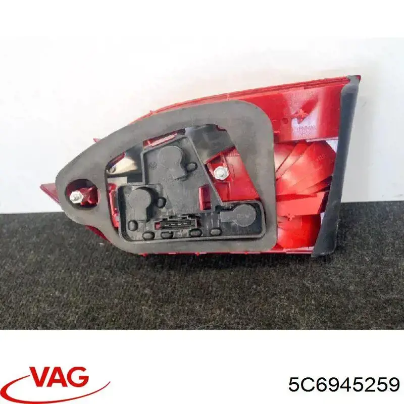 5C6945259 VAG Ліхтар задній лівий, внутрішній