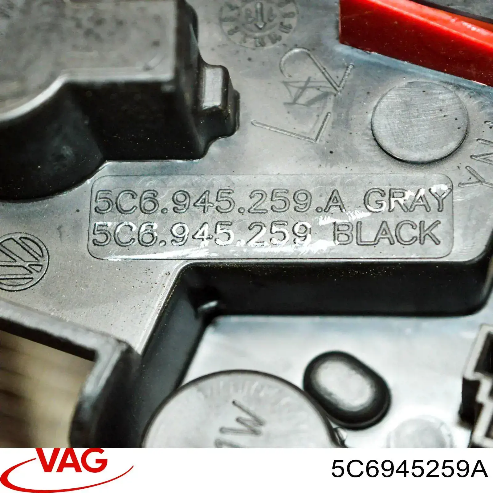 Купити 5C6945259A VAG Ліхтар задній лівий, внутрішній