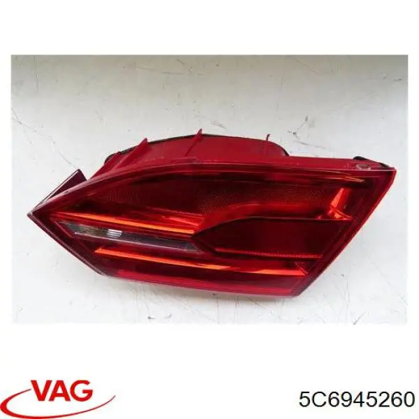 Купити 5C6945260 VAG Ліхтар задній внутрішній правий