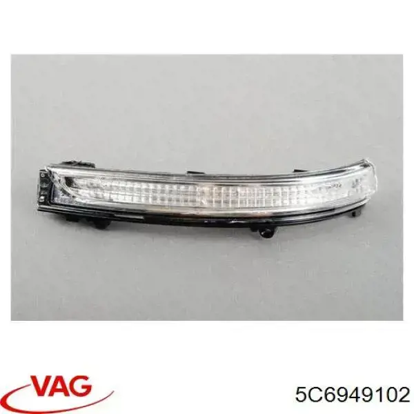 Покажчик повороту дзеркала, лівий Signeda VVGM1087OR ціна, від 75.06 USD