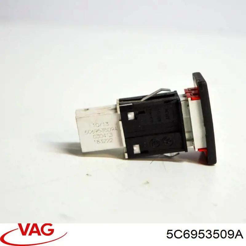 Купити 5C6953509A VAG Кнопка включення аварійного сигналу