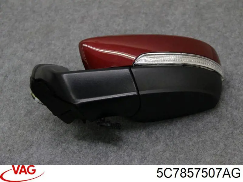 5C7857507AG VAG Дзеркало заднього виду, ліве