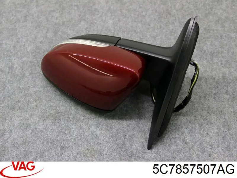 Ліве бічне дзеркало VAG 5C7857507AG ціна, від 422.43 USD