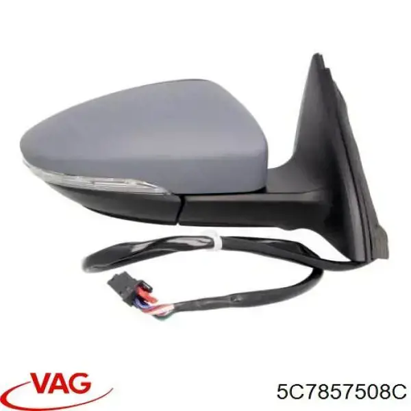 5C7857508C VAG Праве дзеркало заднього виду