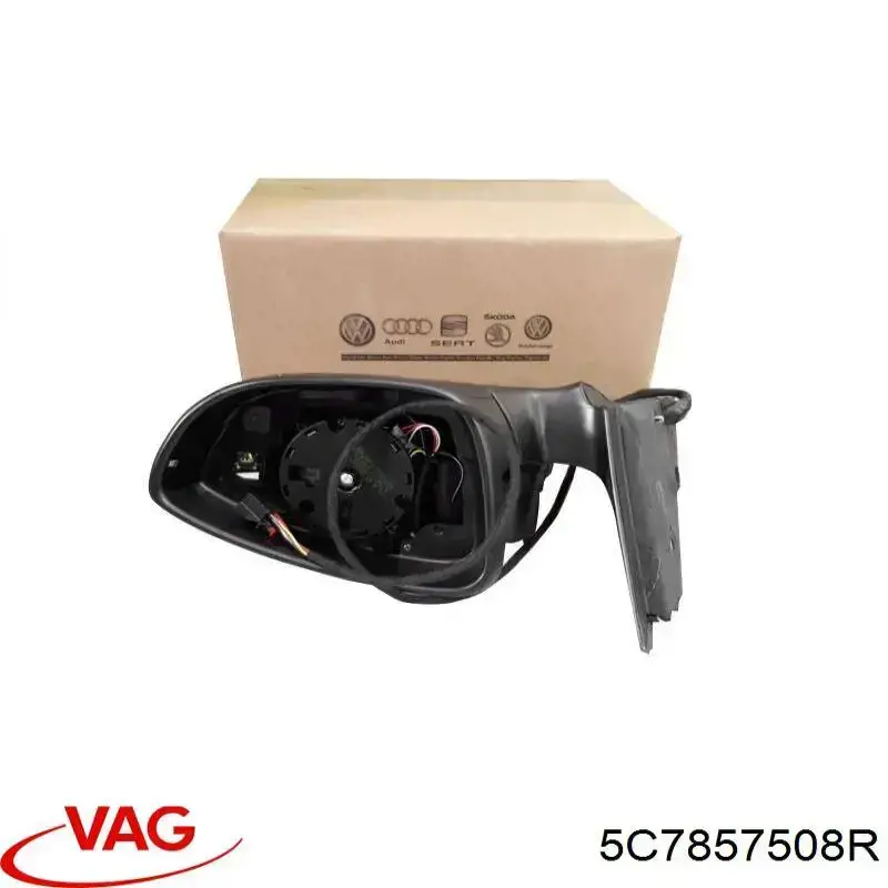 5C7857508R VAG Праве дзеркало заднього виду