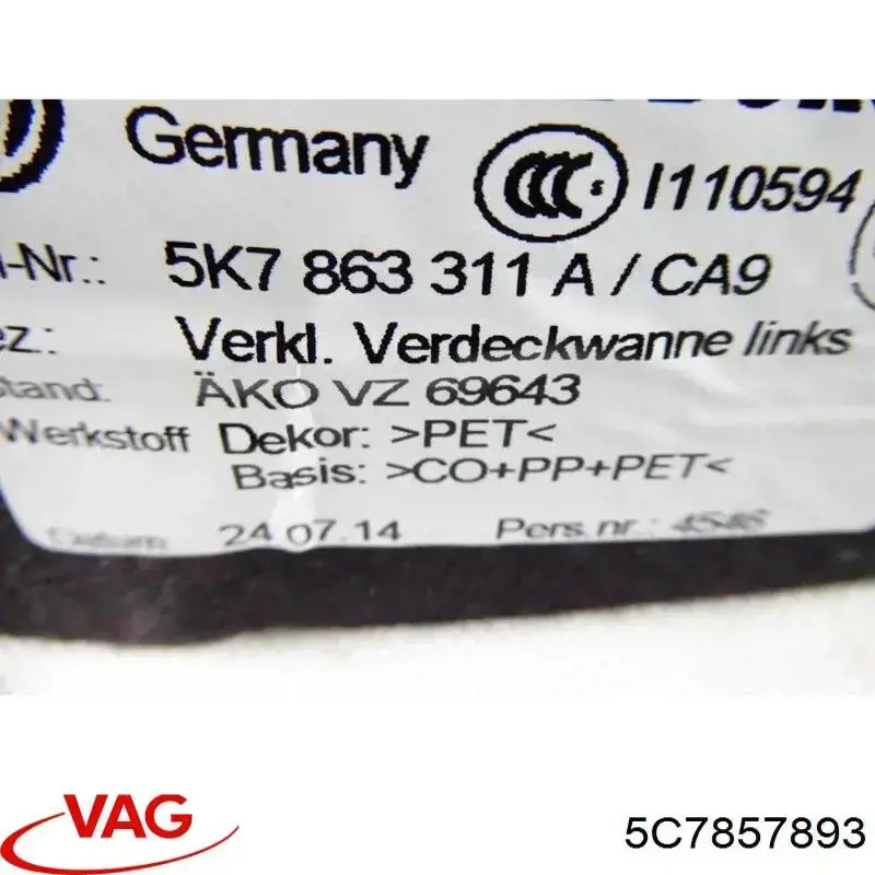  5C7857893 VAG