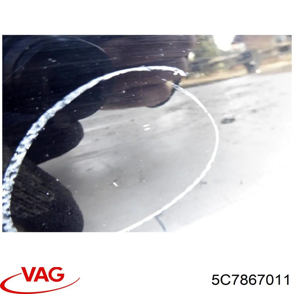 Облицювання водійських дверей VAG 5C7867011
