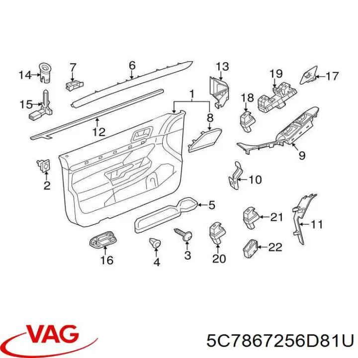 5C7867256D81U VAG 