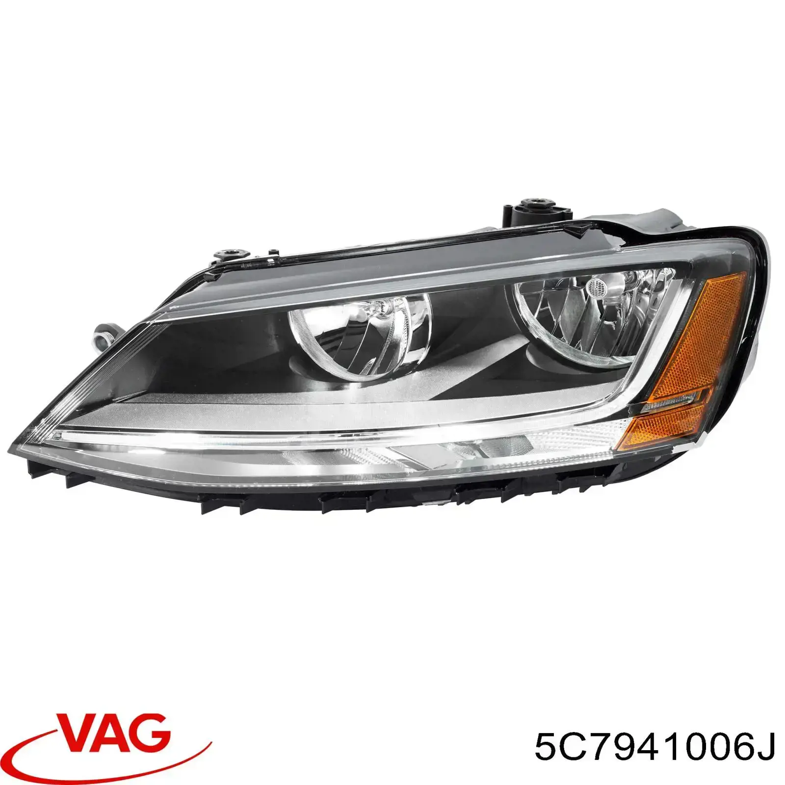 Купити FP7435R2T TYC Права блок фара