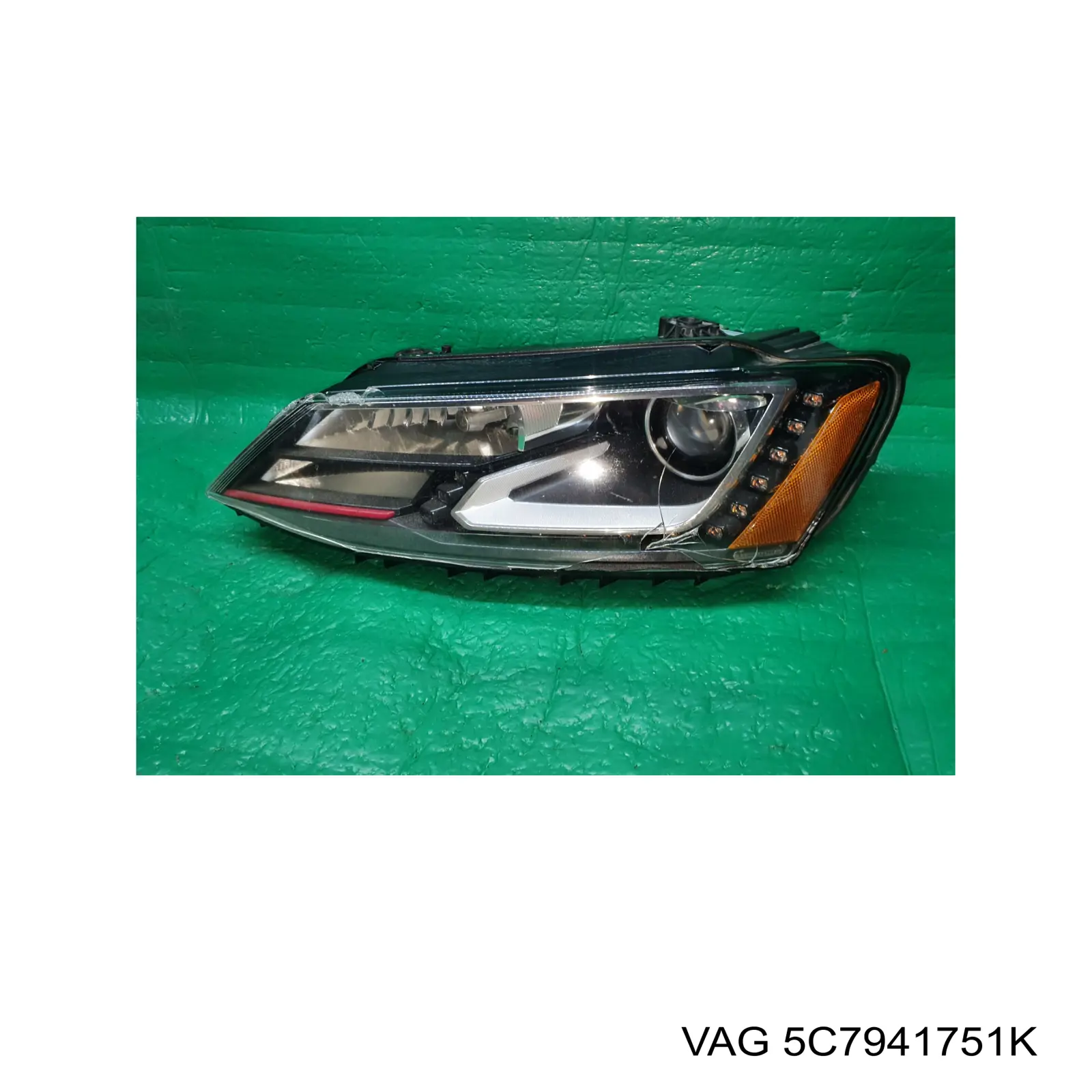 5C7941751K VAG Фара дальнього світла в зборі