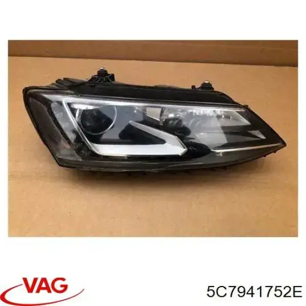 Купити 5C7941752E VAG Права блок фара