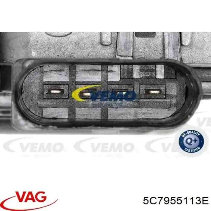 5C7955113E VAG Мотор стеклоочищувача