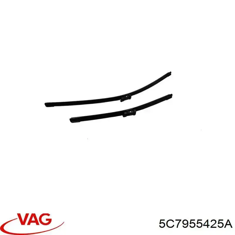 Щітка-двірник лобового скла, водійська VAG 5C7955425A