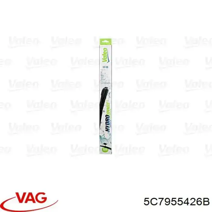 Купити 5C7955426B VAG Щітка-двірник лобового скла, пасажирська