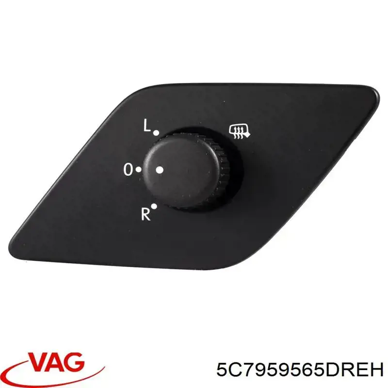 5C7959565KREH VAG Регулятор дзеркал