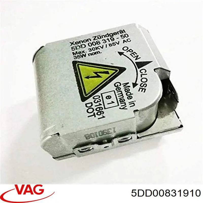 Блок розпалювання, ксенон VAG 5DD00831910