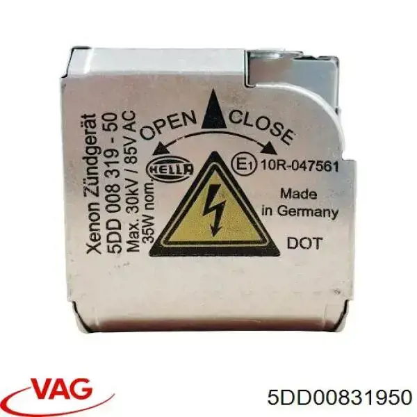 Блок розпалювання, ксенон VAG 5DD00831950 ціна, від 31.67 USD