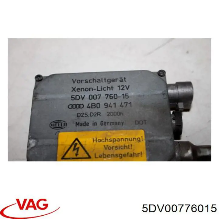 Купити 5DV00776015 VAG Блок розпалювання, ксенон