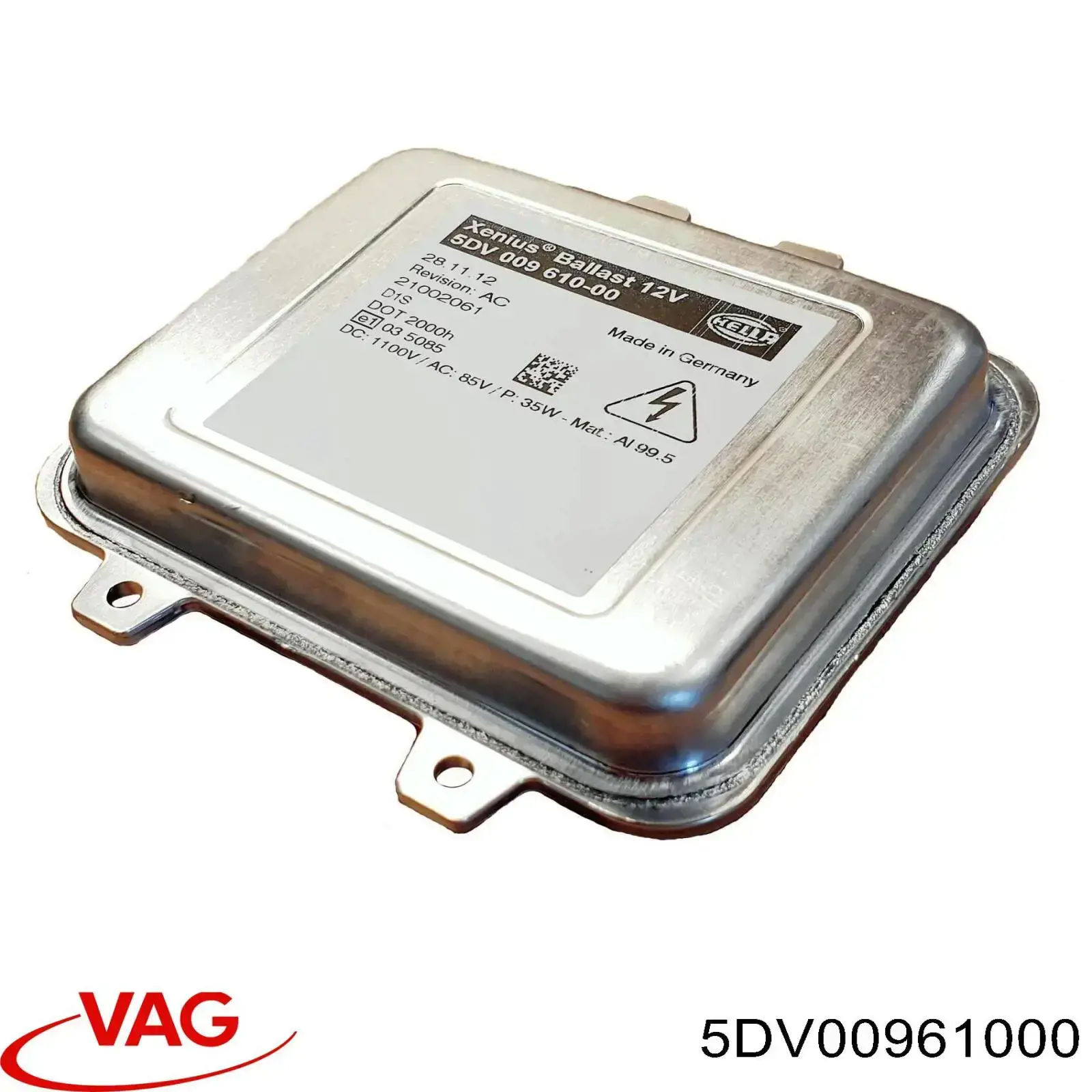 Блок розпалювання, ксенон 5DV00961000 VAG